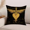Rock Band B-Bon J-Jovi Kussensloop Kantoorkussens Geschikt Voor Bank Auto Slaapkamer Decoratieve Kussensloop