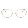 Full Rim Cat Eye Shiny Rose Gold Sammie L119f Fashion Women Eyeglasses