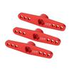 3Pcs 25T Aluminum Alloy RC S vo Arm Horn   Type for 1Celsius10 Remote Control Car Upgrade Part
