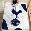1 Stück Tottenham Hotspur FC Aufdruck Flanelldecke, Hohe Qualität, Bequem für alle Jahreszeiten, Heimdekoration, Wärme und Komfort, Perfekt für Weihnachtsgeschenke
