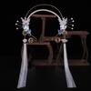 Beads Chinese Ancient Hairband Crystal Swaying Fairy Headwear Hanfu Tassel Hair Hoop  Girls