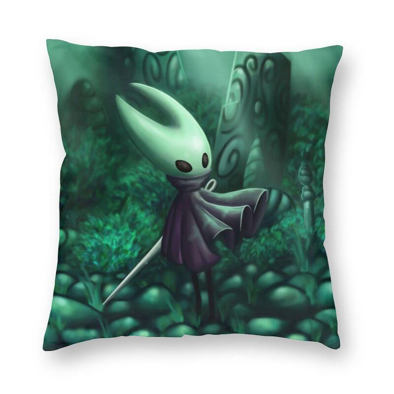 Hollow Love Cushion Cover 45X45 Home Decorative Print Hollow Knight Throw Pillow Case For Car Double-Sided Cojines Decorativos