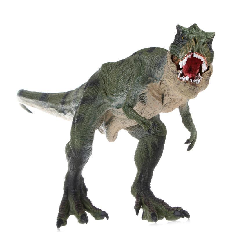 JAWSEU Tyrannosaurus Rex Dino-Modell – Realistische Actionfigur Mit Beweglichem Kiefer, 34 Cm Lang