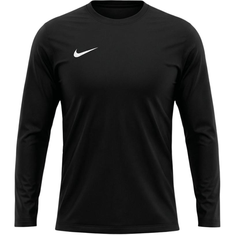 Nike Dri-Fit Logo Crew Neck Long Sleeve Football Shirt Men tops HV8232-010 L