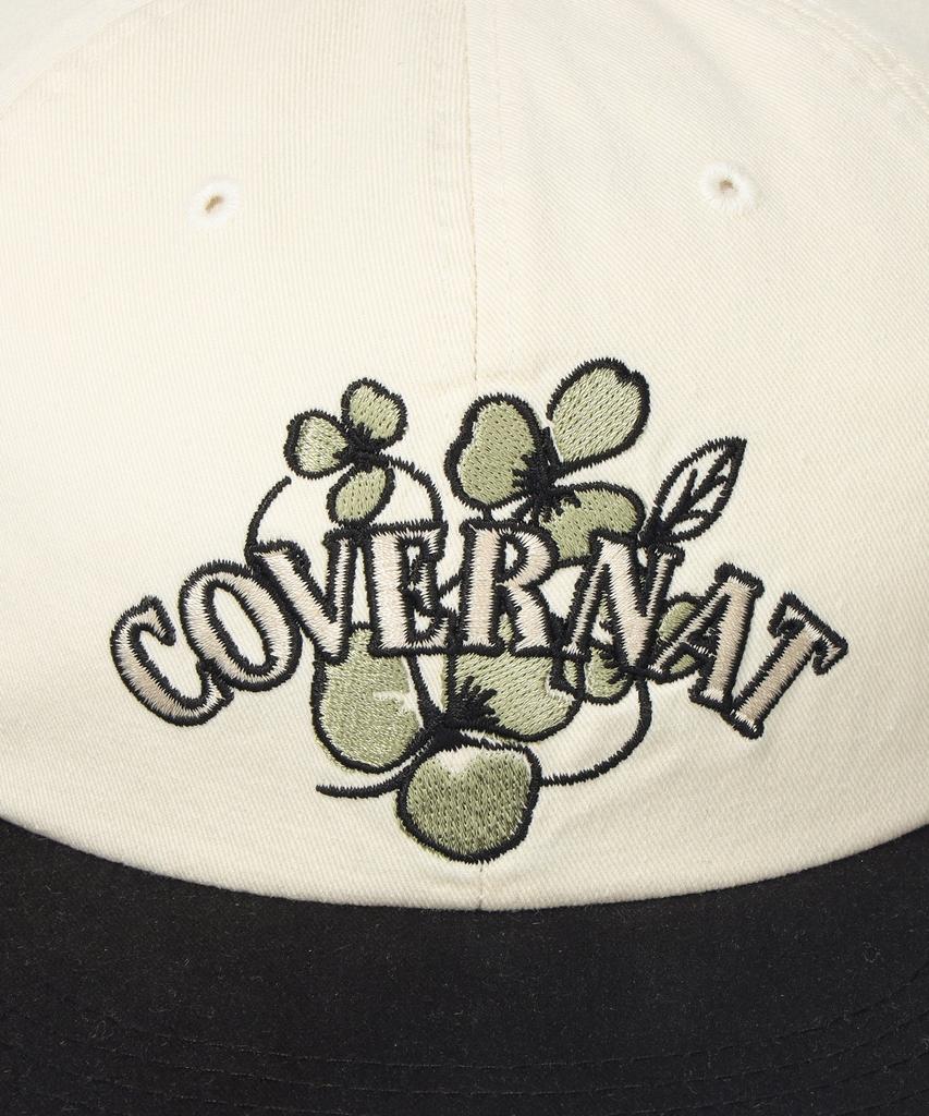 COVERNAT Clover Washed Cap Ivory