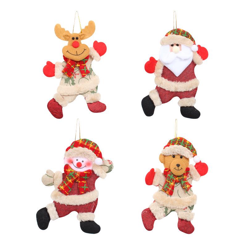 Zhongran Christmas Dancing Snowman Pendant - Holiday Tree Decoration