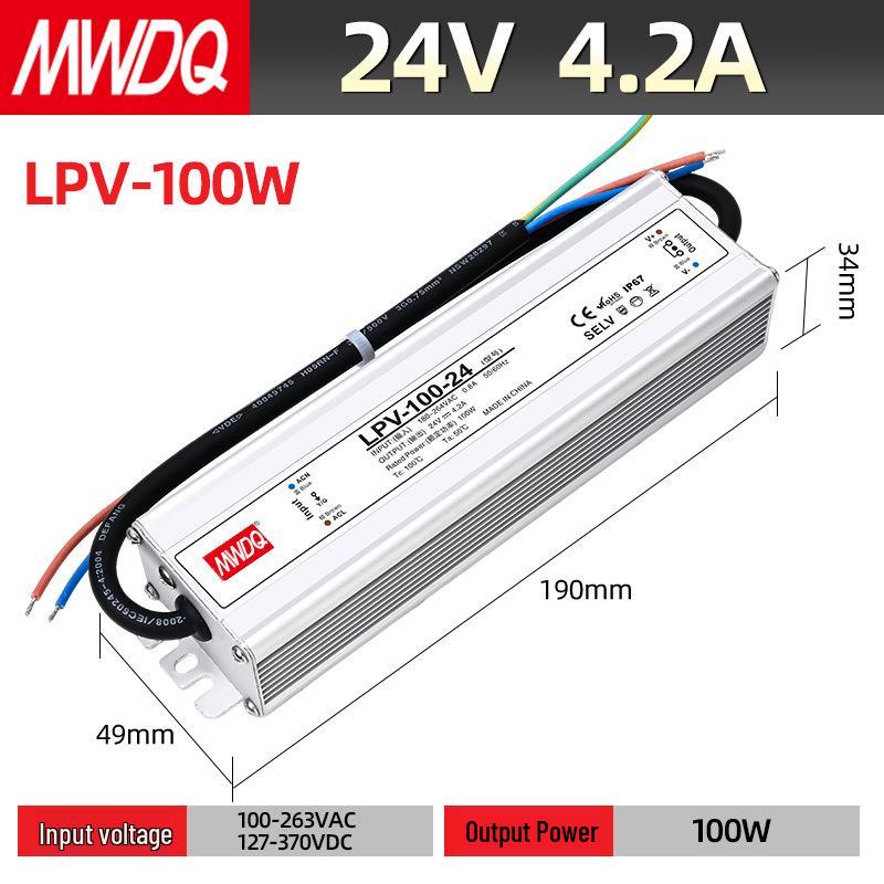 Outdoor Waterproof Power Supply: 400W/600W/1500W to 12V/24V/36V/48V DC LED