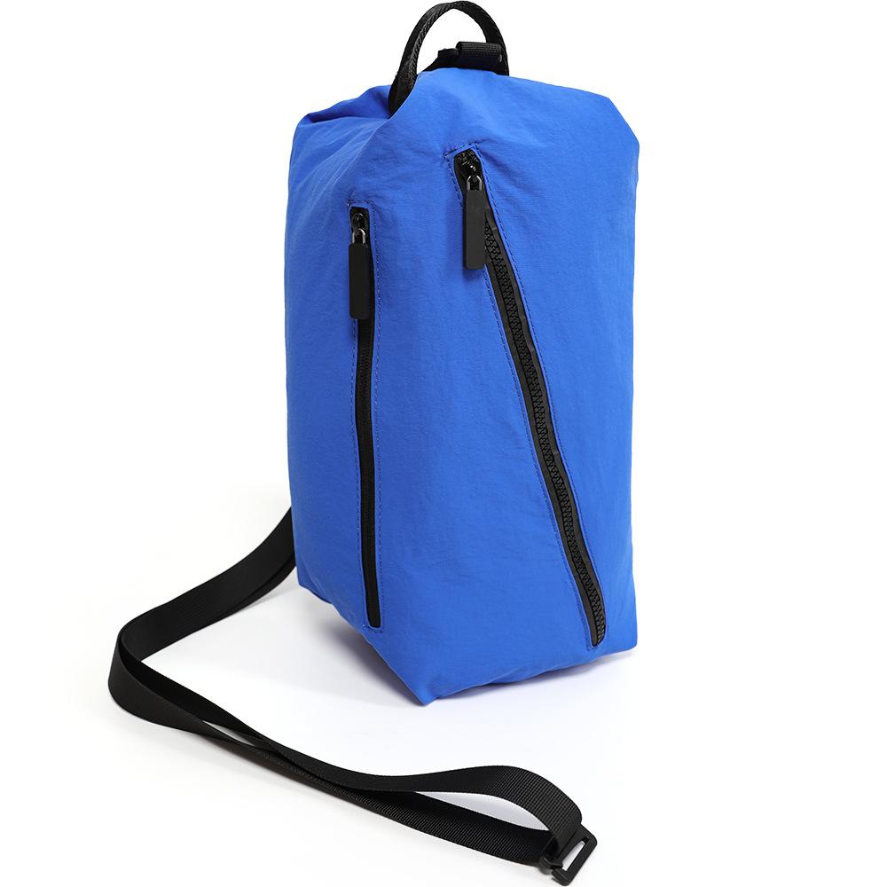 

Легкая, Водостойкая, Вместительная Нагрудная Сумка, Спортивный Велосипедный и Повседневный Маленький Рюкзак синий