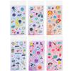 6 Sheetsset Outer Space Cosmos Starry Series Creative Pvc Stickers Diy Hand Account Album Decoration Diary Scrapbook Sticker