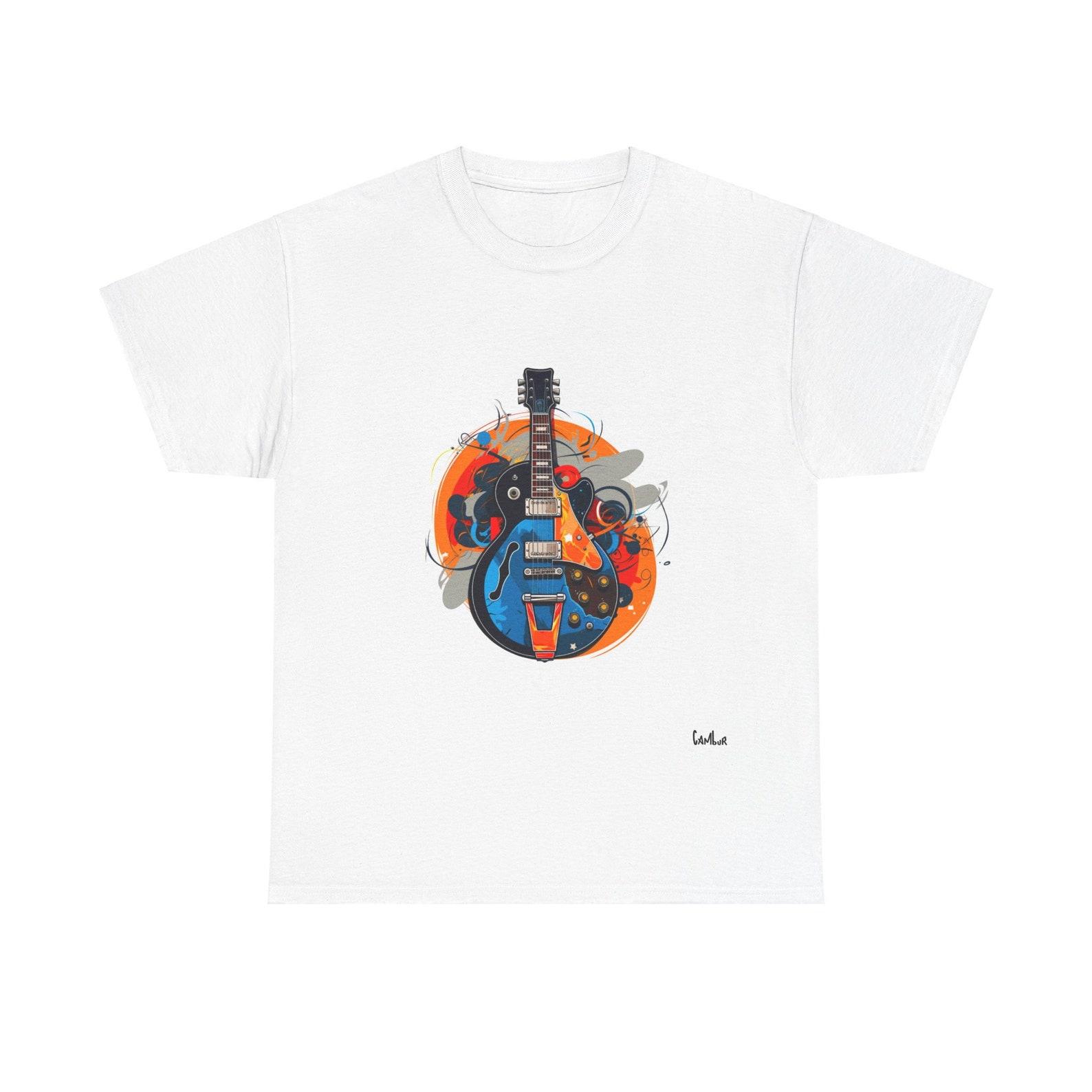 Guitar Unisex Heavy Cotton Tee XL