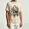 Shakira Para Presente de Fã Camiseta Unissex Unissex Harajuku Oversized Unissex Manga Curta Streetwear Alta Qualidade Casais Clássico Respirável