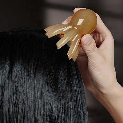 Octopus Scalp Massager Head Massage Brush Gua Sha Massage Comb Portable Hair Care