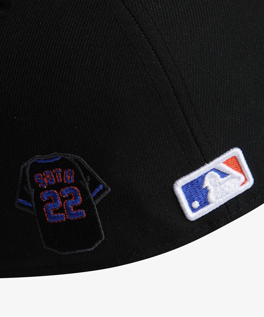 New Era 5950 Mlb Juasot Jersey Neymet Blk L Roy