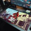 Grand Theft Auto Mouse Pad Large Gaming Table Cushion Non-slip Laptop Tablet Big Mousepad XXL Mat Mini PC Playmat With Lock Edge