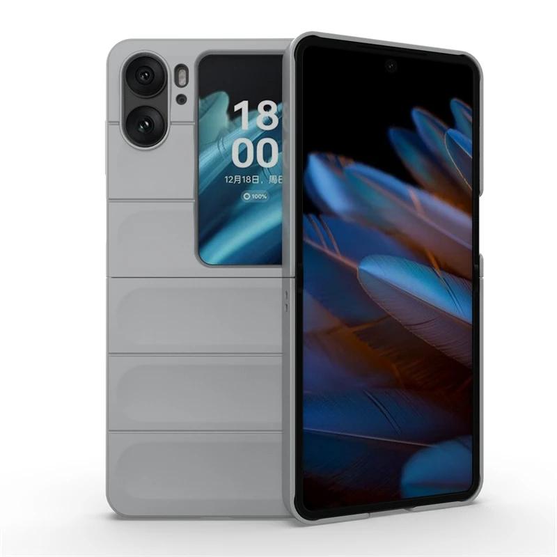 Case For OPPO Find N2 Flip 5G Global Back Cover Phone Case Liquid Silicone Anti-fall Shockproof Armor Find N2 Cases Funda Coque