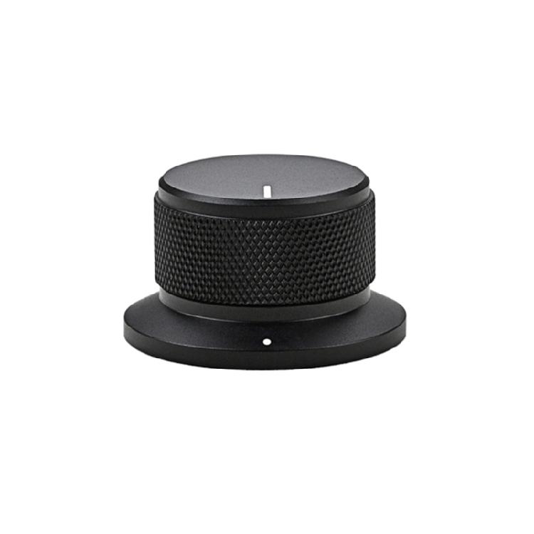 Черные гитарные ручки Алюминиевые ручки управления потенциометром Рифленая ручка Громкость