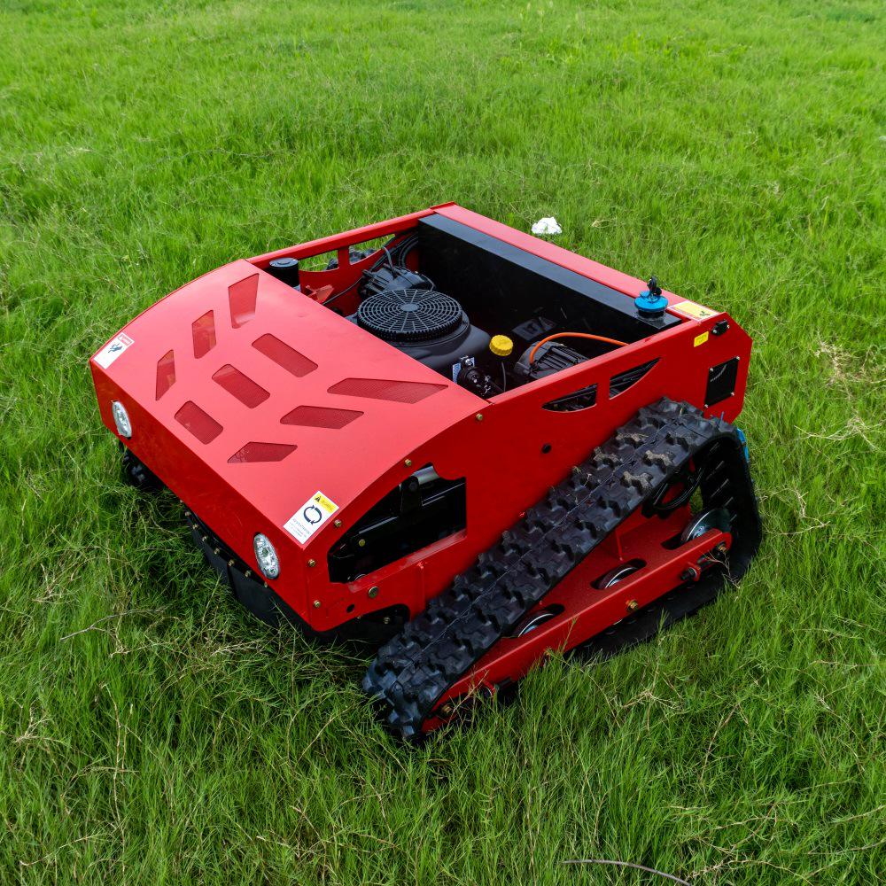 Gas-Powered All-Terrain Remote Control Mower & Mulcher for Orchard and Slope Maintenance