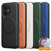 PU Leather Wireless Charging Magnetic Case for Honor 400 Pro 5G Protective Cover Hard Back Shell Coque