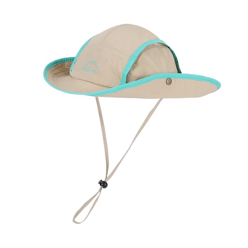

Children s hat summer travel sun hat quick drying waterproof big brim bucket hat boy outdoor mountaineering sun hat