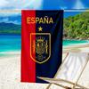 Spain's Royal Emblem Printed Beach Towel, Super Soft Microfiber, Perfect Gift Birthday, for Pool, Beach, Travel, for Family and Friends