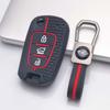 Key Fob Cover for Hyundai with Keychain Anti-Scratch Guard Shockproof Protection Soft Grip Texture Responsive Button Touch Dust Resistant Cover
