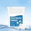 Chlortabletten für Schwimmbäder, tötet und stoppt Algen, langsam auflösend, einzeln verpackt, Poolchlortabletten