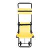 Portable Folding Evacuation Manual Lift Stair Chair with 350 lbs Load Capacity 4 Wheels - for Seniors, Daily Transfer