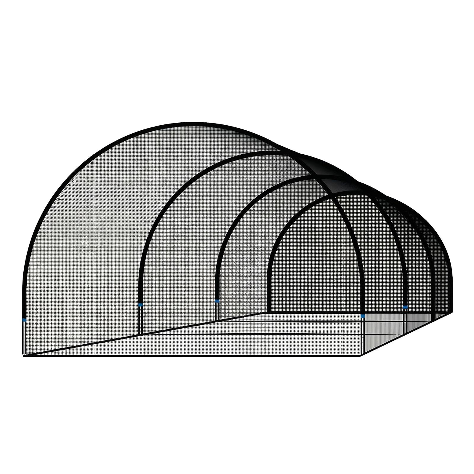30FT Baseball Training Equipment Netting Cage for Backyard Portable Pitching Cage Net Hitting and Pitching Practice