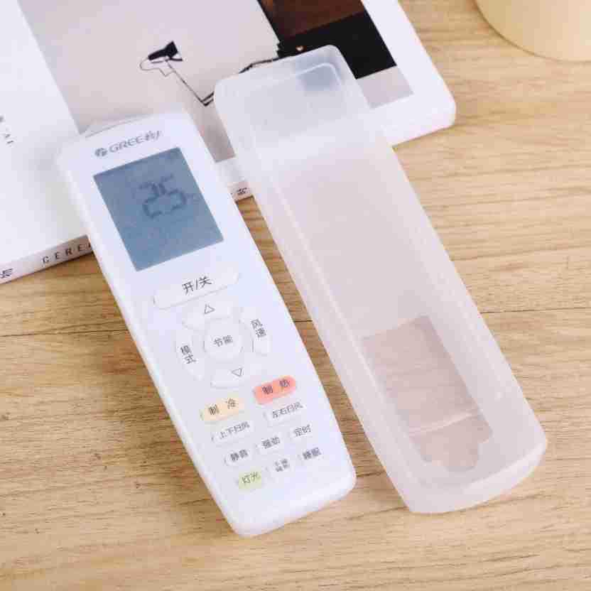 Transparent Silicone Protective Case for Home Air Conditioner TV Remote - Dustproof and Shockproof Cover