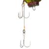 MUQZI Sports Accessory Simple Fishing Bait Double Hook Lightweight Ultra-Sharp