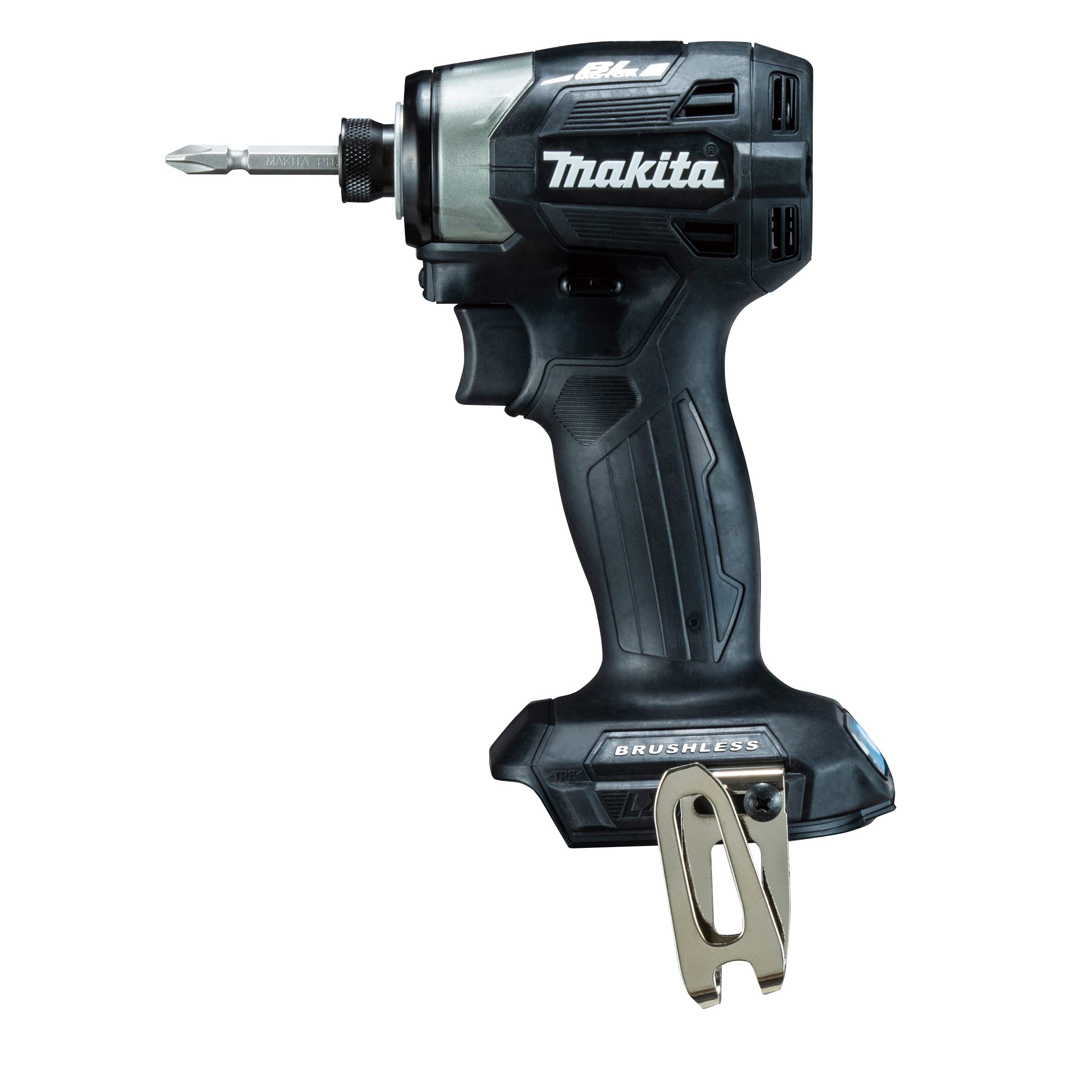

Makita 18V Impact Driver TD173DZB Black Unit Only Storage Sold Separately (Main + Case) Charger чорний