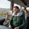 Memory Cotton U-shaped Pillow Travel Driving Pillow Neck Protection Pillow  Supports The Neck