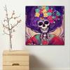 New Arrival 5D DIY Full Circle Diamond Painting "Skeleton Woman" Embroidery Cross Stitch Home Decor Gift