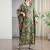 New Floral Vacation Style Travel V-Neck Vintage Dresses