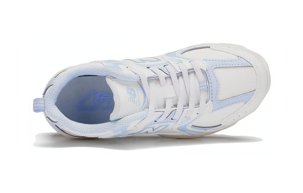 New Balance Abrasion Resistant Low top Kids Lifestyle Shoes White Blue Children Aged 3 7 Years Old PZ530WS