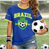 Women's Casual Letter Print Short Sleeve T-Shirt for Daily Wear
