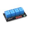 3V 3.3V 4 Channel Relay Module Low Level Trigger with Lamp Relay Output 4 way Relay Module for Arduino Power Supply Relays 5