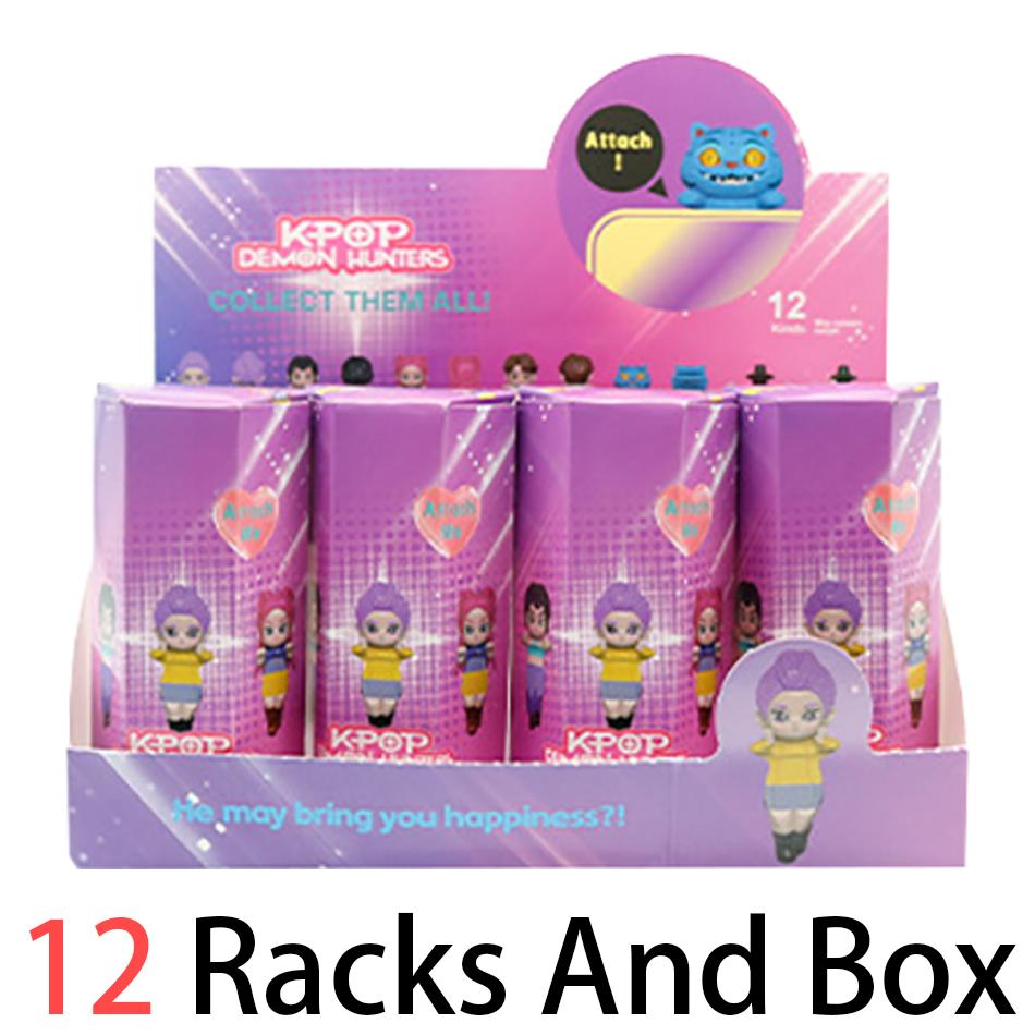 Kpop Demon Hunters box series Figure Model Toy Cartoon Gaming Peripherals Desk Decoration Halloween/Christmas for Kid GiftK