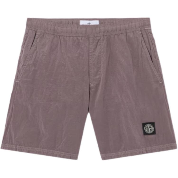 Stone Island Lente/Zomer 26 Nylon Metal In Econyl Logo Middelhoge Taille Trekkoord Zwembroek Heren zwembroek L1S15B100004S0043-V008F S