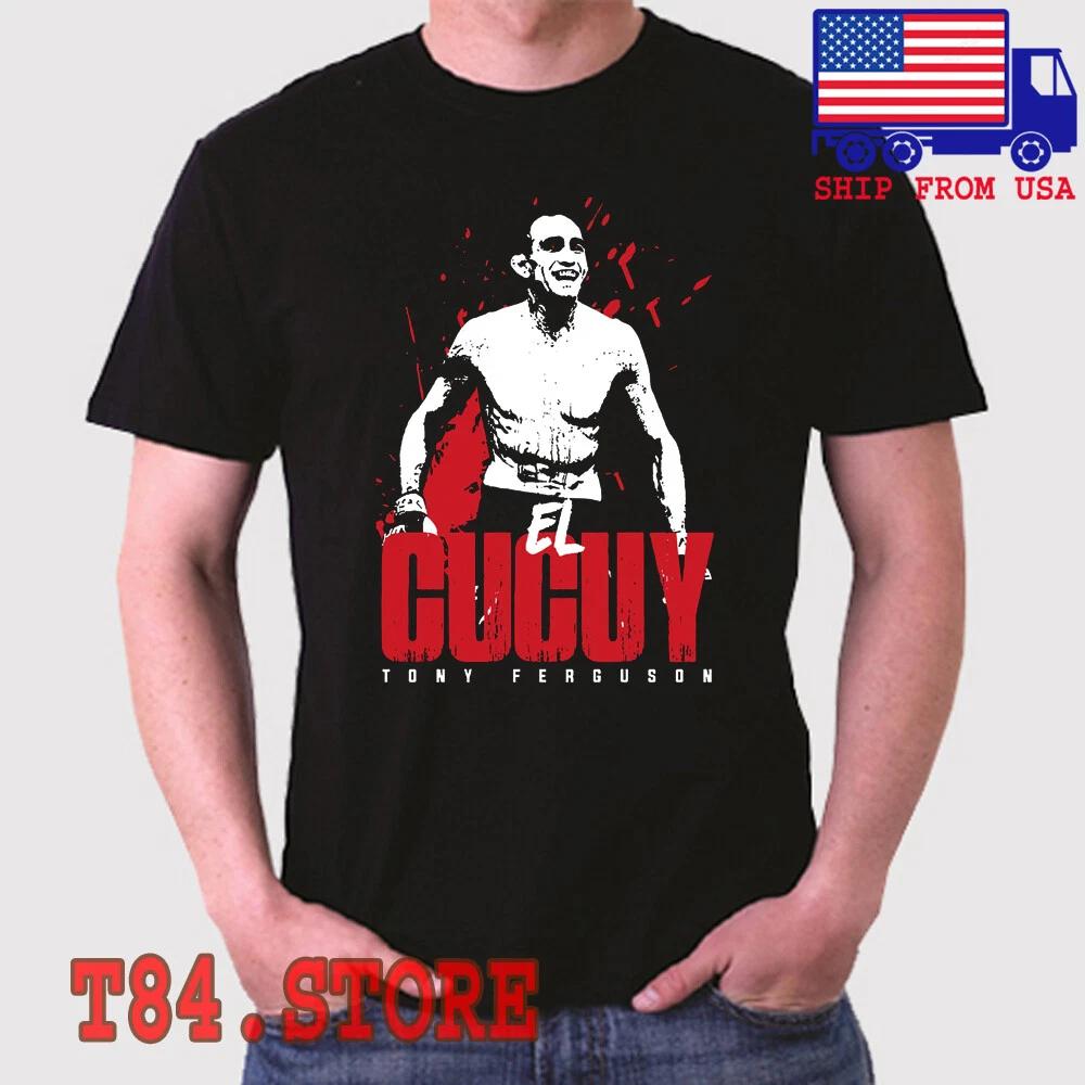Тони Фергюсон El Cucuy Боец ММА Чемпион Мужской Черный Размер от S до 5XL XL