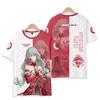 Games Wuthering Waves Galbrenr 3D Print T-Shirts Streetwear Men Fashion Oversized O-Neck Short Sleeved