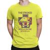 Men's Room T-shirts The Strokes A Word Cotton Men Clothing Male Vintage Men T Shirts Summer Tops Tees Adult Oversized T-Shirts