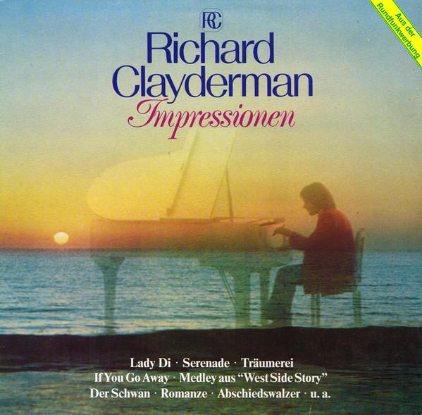 LP Record RICHARD CLAYDERMAN Impressionen 625105 TELDEC 1982 US Classical Used