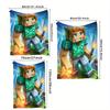 Cartoon-themed Outdoor Printed Beach Towel, Extra-large Quick-dry Microfiber Towel, Essential for Travel and the Gym | Multi