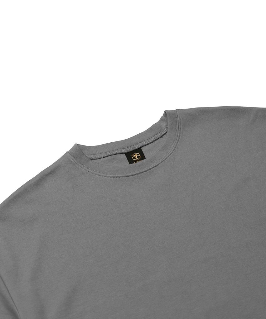 Kinetigpipeul Basic Oversized T-Shirt_Gray