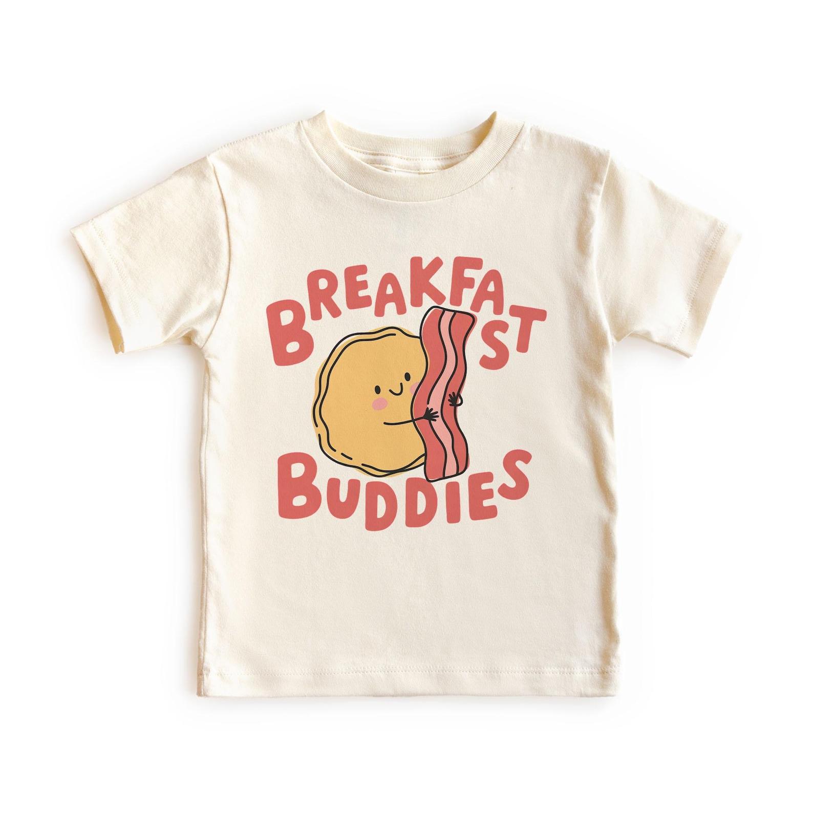 Retro Breakfast Buddies Pancakes & Bacon Boho Unisex, Adult, Youth T-Shirt 140