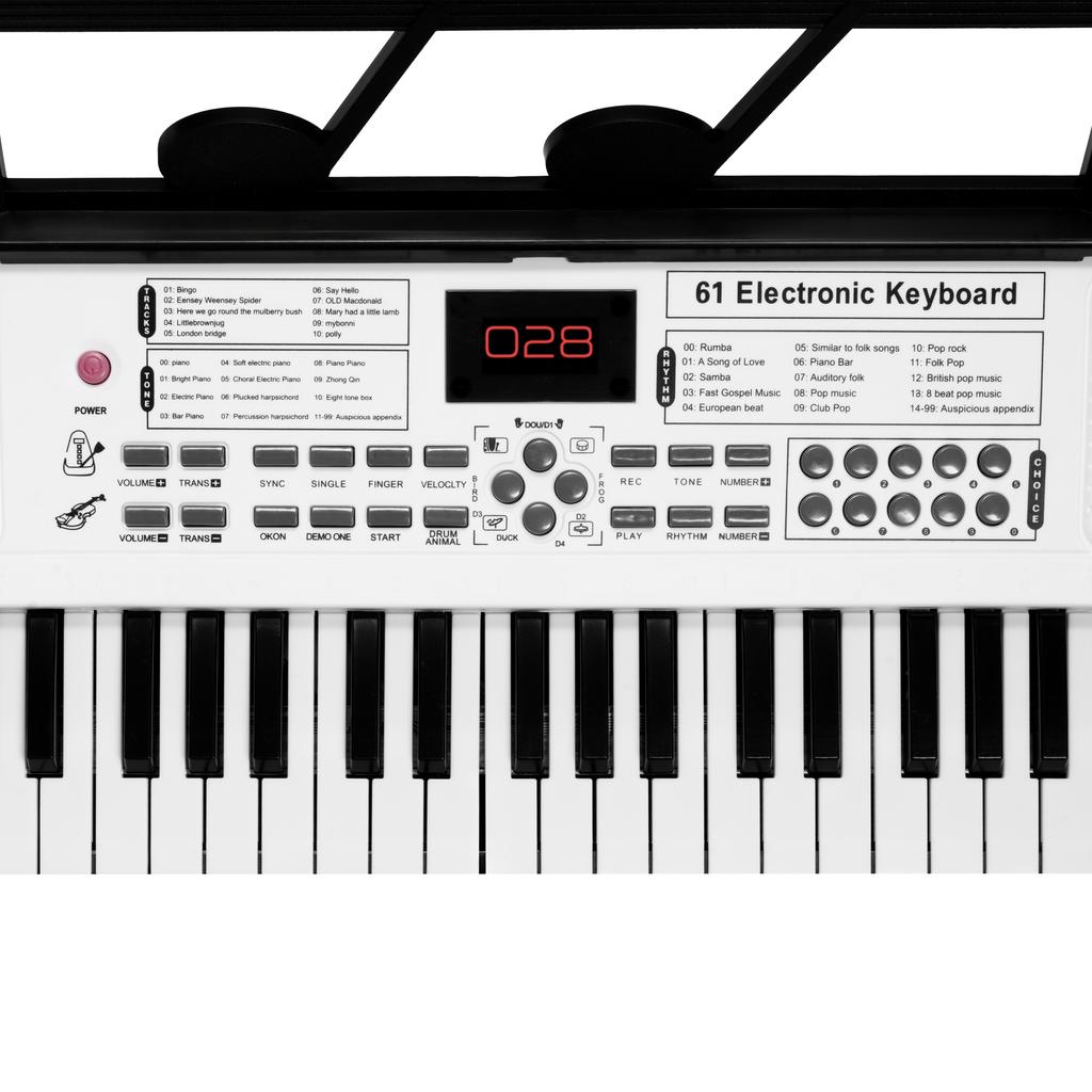 Keyboard MusicMate MM-01 White