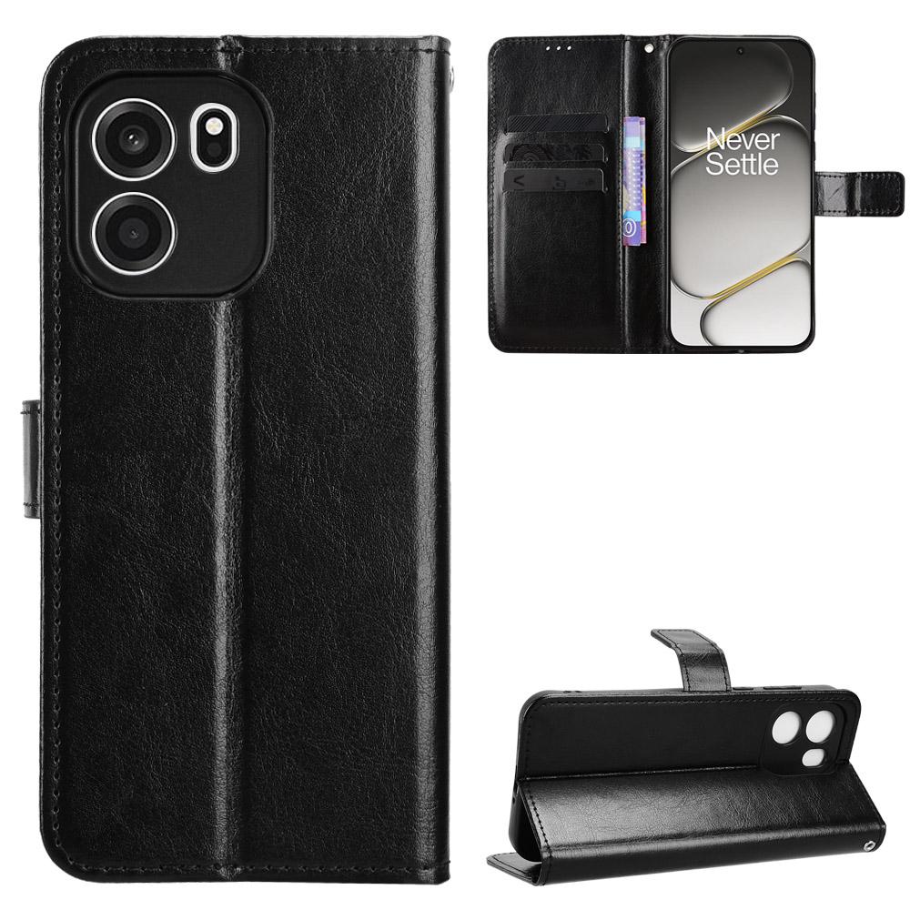 Flip-Hülle für OnePlus Turbo 6V Ledertasche [Flip Vintage Leder] Stoßfest Langlebig Retro Handyhülle