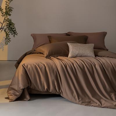 Home Textile Bedding Duvet Cover200*230cm Eucalyptus Comforter Cover Coffee Quilts Cover Bamboo Fiber Bed Linens Lyocell Oekotex