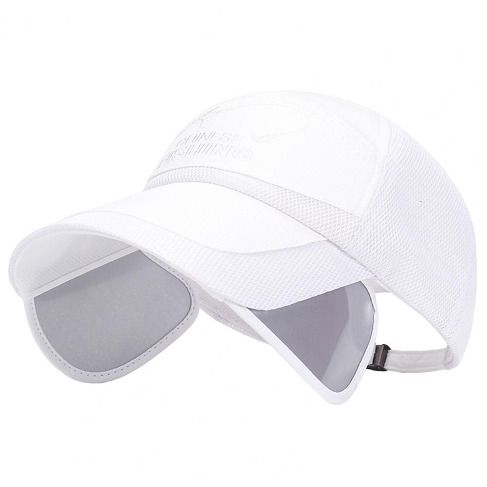 Sun Hat Washable Men Hat Extended Brim Practical Summer Outdoor Fishing Baseball Sport Visor Cap